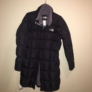 The North Face black Metropolis 600 Parka puffer